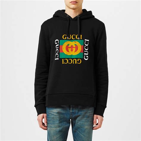 gucci logo hoodie replica|genuine gucci hoodie.